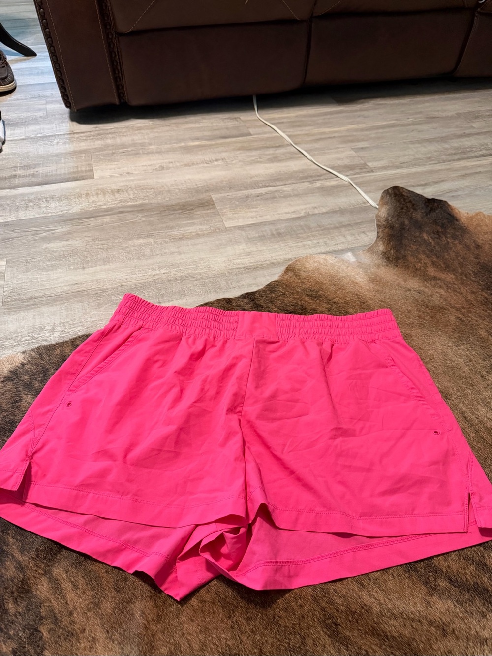 Old Navy Bright Pink Athletic Shorts